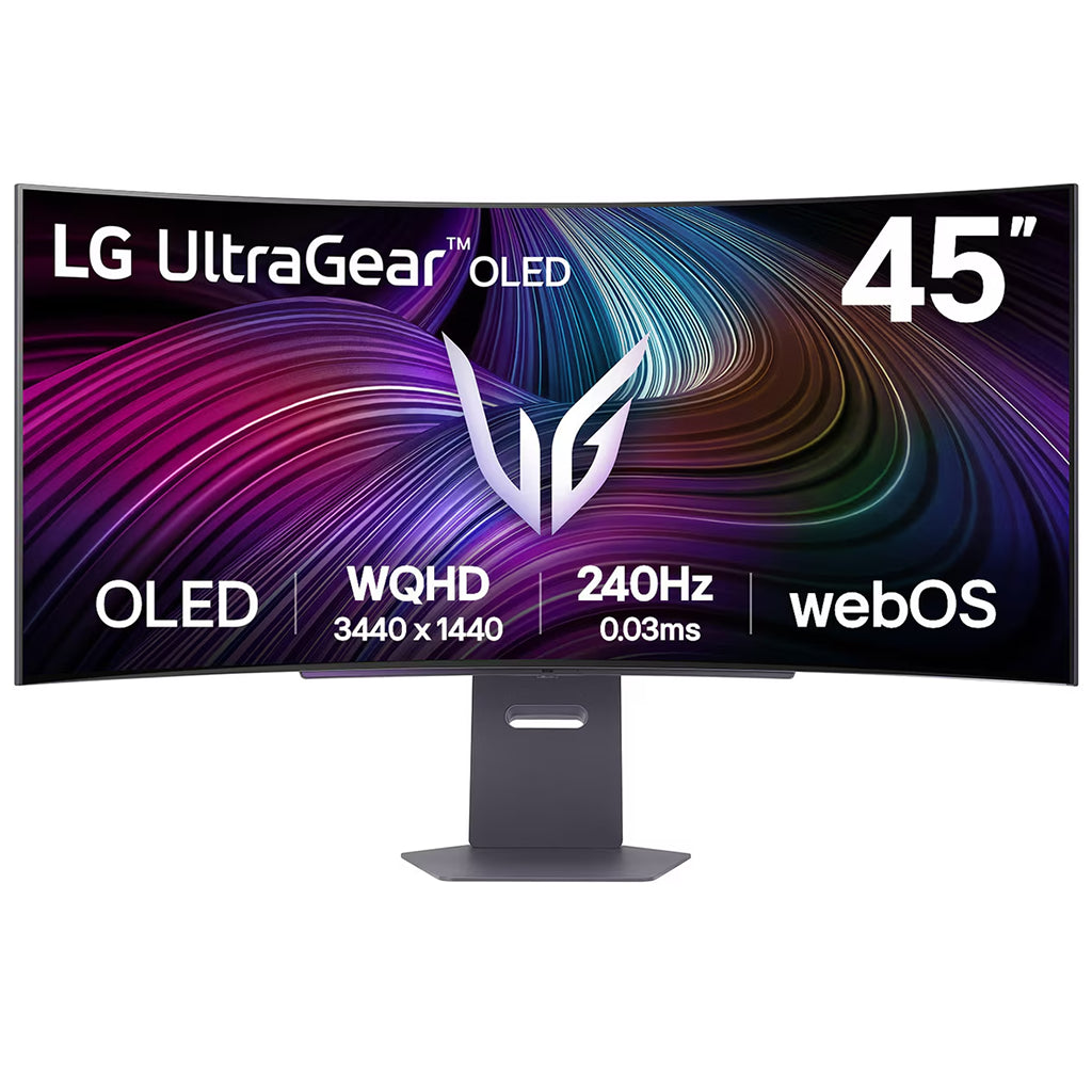 LG UltraGear OLED G9Xs 45" 240Hz 0.03ms Ultra-Wide WQHD G-Sync Compatible Smart Curved Gaming Monitor w/ WebOS(45GX90SA-B) - 1