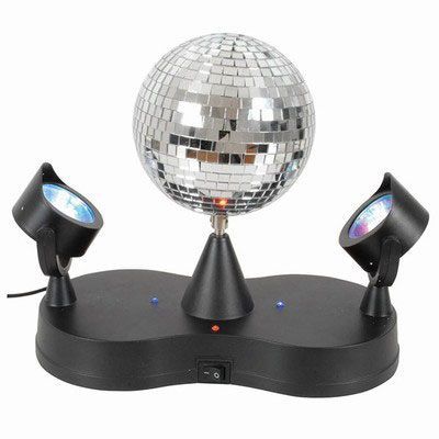 Rotating Disco Ball with LED Spotlights(SL2916) - 1