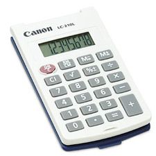 Canon LC-210L Handheld Calculator+Upward Folding Cover(LC-210L) - 1