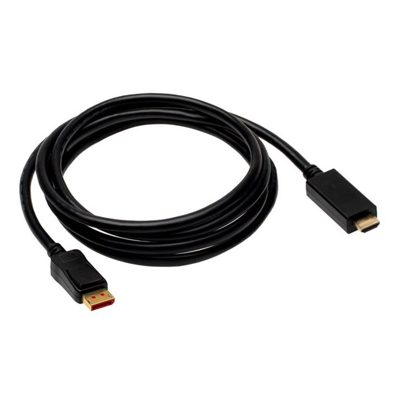 4Cabling 1.5m DisplayPort Male to Premium High Speed HDMI Male Cable(022.002.0341) - 1