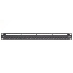 4Cabling 1RU 24 Port CAT6 Universal Termination - Rackmount Patch Panel(006.004.0002) - 1
