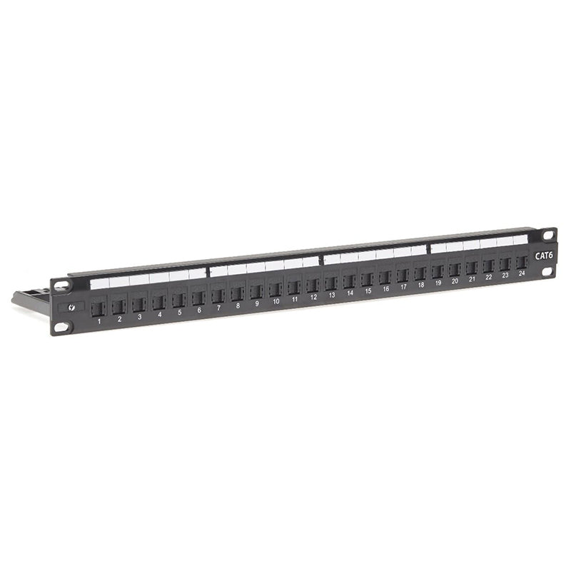 4Cabling 1RU 24 Port CAT6 Universal Termination - Rackmount Patch Panel(006.004.0002) - 3