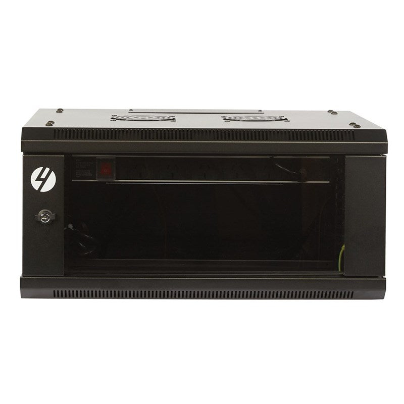 4Cabling 4RU 600mm Wide x 450mm Deep Wall Mount Cabinet(002.013.0445) - 1
