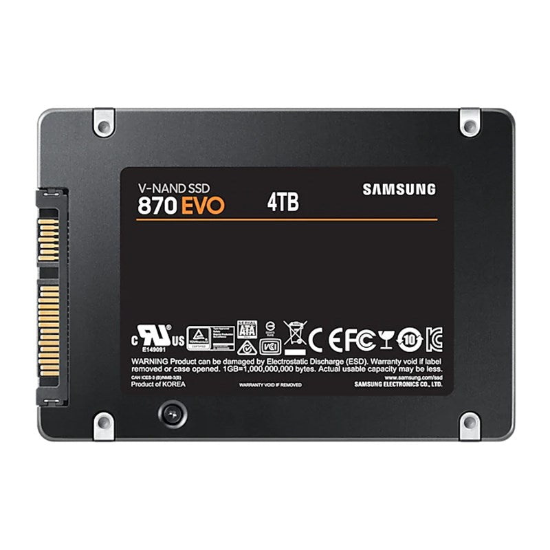 Samsung 870 Evo 4TB 2.5" SATA III 6GB/s V-NAND SSD MZ-77E4T0BW(MZ-77E4T0BW) - 3