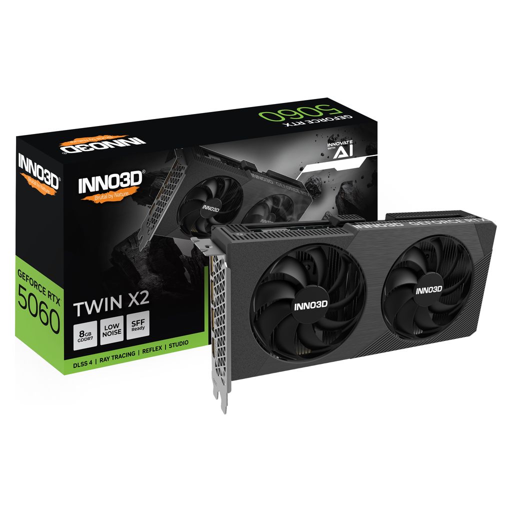 Inno3D GeForce RTX 5060 Twin X2 8GB Video Card