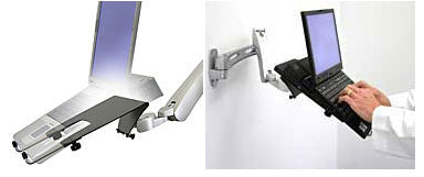 Ergotron LX Notebook Tray Adjustable Open-Sided Mountin(50-193-200) - 2
