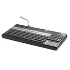 HP USB POS Keyboard with Magnetic Stripe Reader Keyboard(FK218AA) - 1