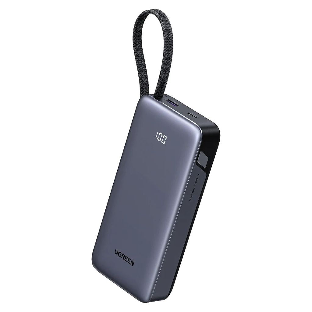 UGREEN Nexode Power Bank 20000mAh 45W with Built-in USB-C Cable