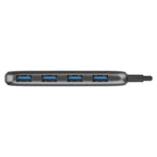 Verbatim 4-i-1 USB 3.0 Hub - Space Grey(66602) - 2