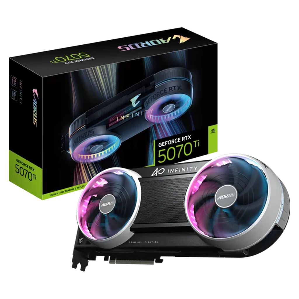 Gigabyte GeForce RTX 5070 Ti AORUS INFINITY 16GB Video Card