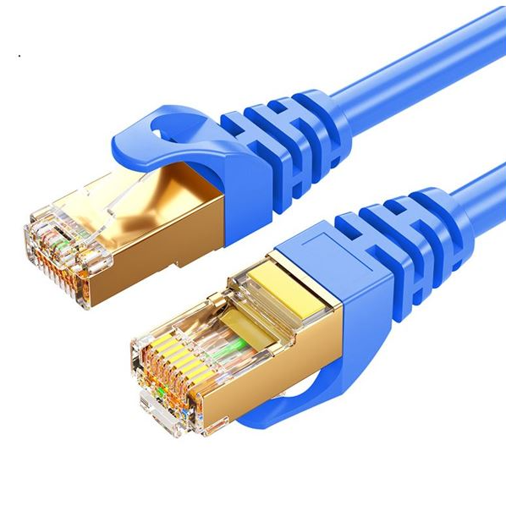 8Ware CAT7 3m RJ-45 Ethernet Network LAN UTP Snagless Cable - Blue(CAT7-F-3BLU) - 1
