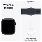 Apple Watch SE 3 44mm Midnight Aluminium Case GPS + Cellular Sport Band (S/M)
