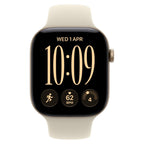 Apple Watch Series 12 42mm Light Gold Aluminium Case GPS Sand Sport Band (M/L)