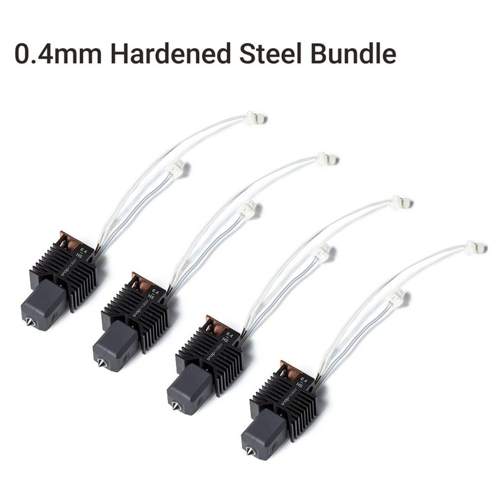 Snapmaker 0.4mm Hardened Steel Hot End Bundle (for U1)