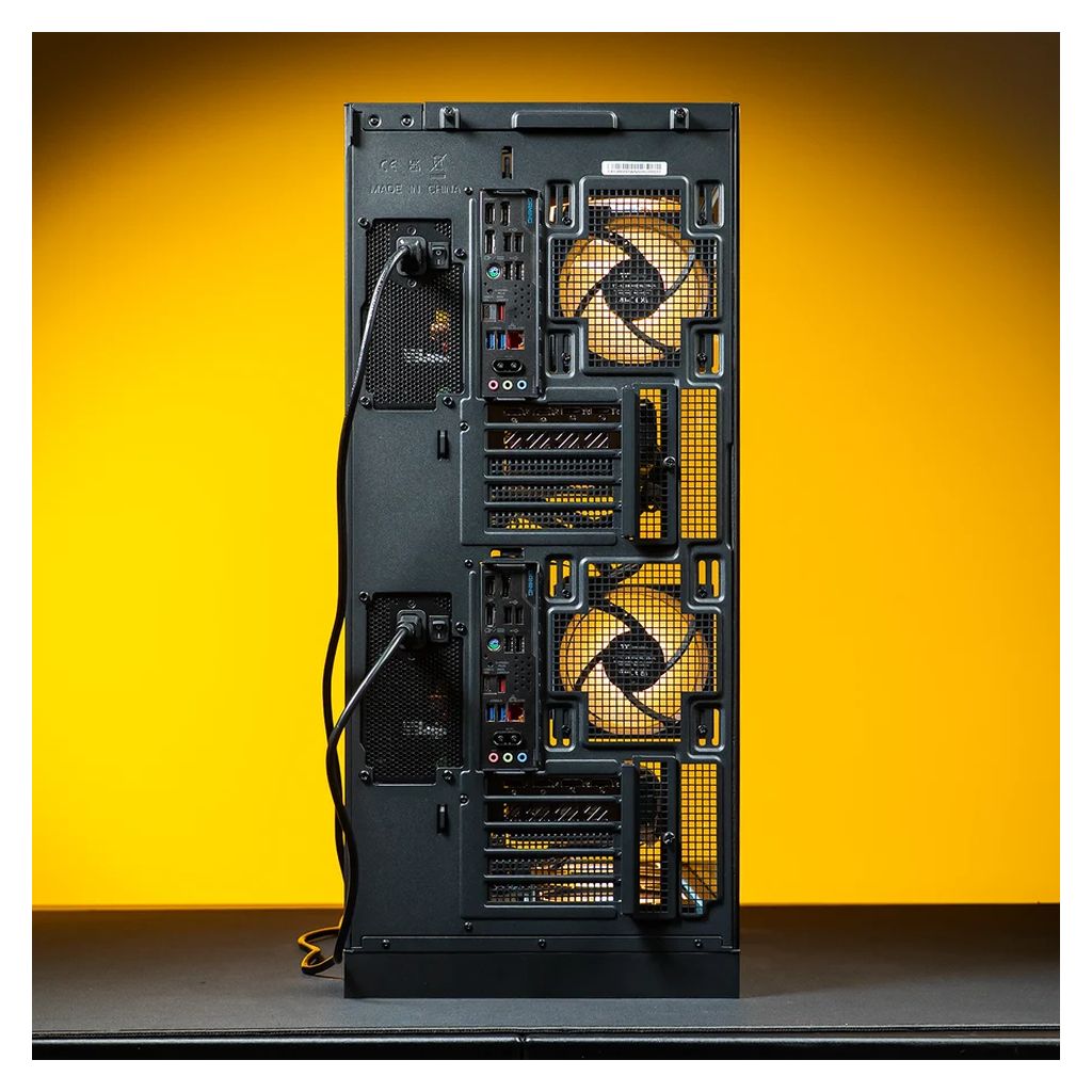 Mwave x Thermaltake CAPO X Onyx Gaming PC - Ryzen 7 7800X3D / RX 9070 XT / Black