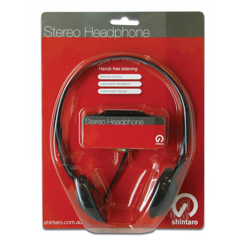 Shintaro SH-101 Light-Weight Headphones - Black(SH-101) - 2
