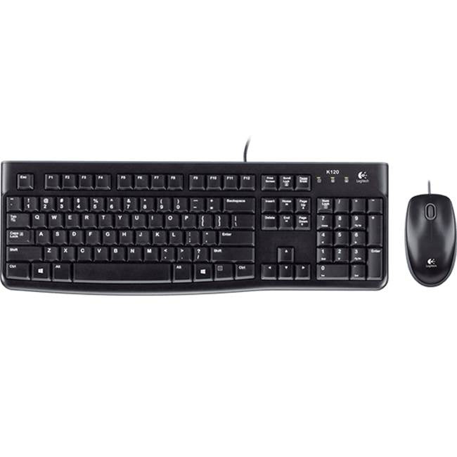 Logitech MK120 Desktop Keyboard and Mouse Combo(920-002586) - 2
