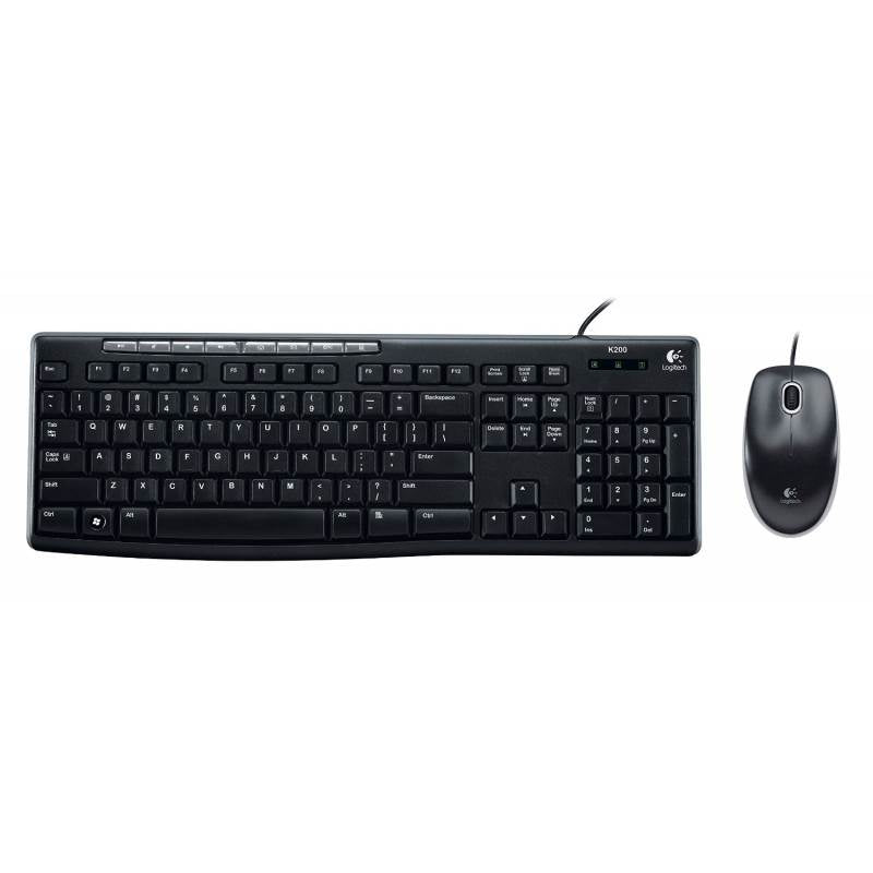 Logitech MK200 Desktop Keyboard and Mouse Combo(920-002693) - 4