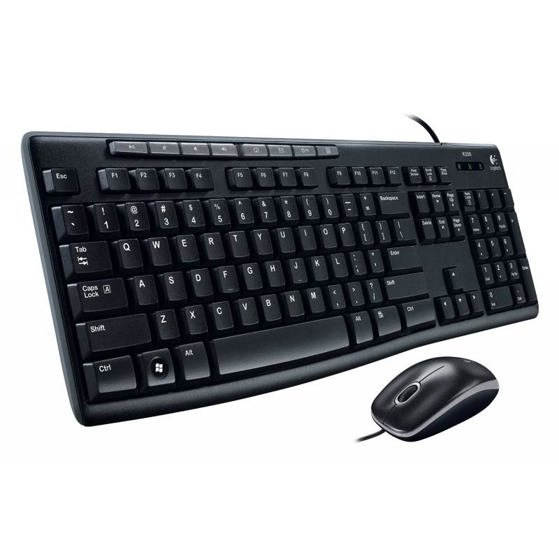 Logitech MK200 Desktop Keyboard and Mouse Combo(920-002693) - 1
