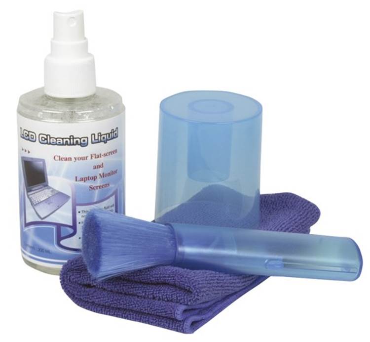 LCD Screen Cleaning Kit Brush / Cloth / Spray(AR1418) - 1