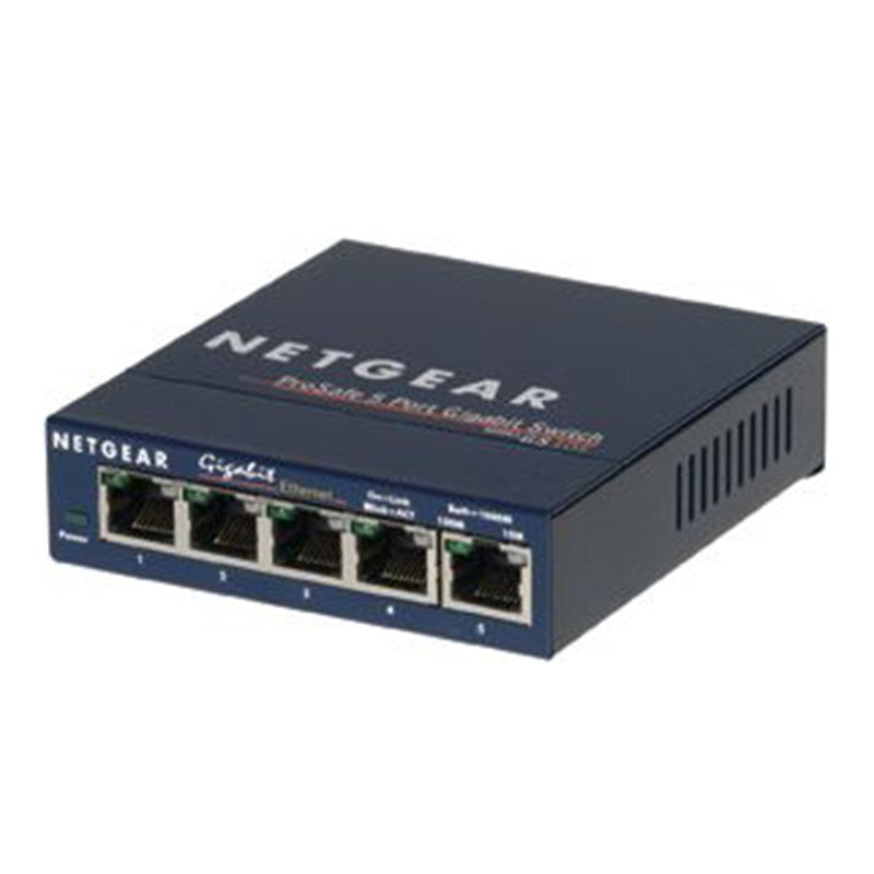 Netgear GS105 Prosafe 5 Port Gigabit Switch(GS105AU) - 1