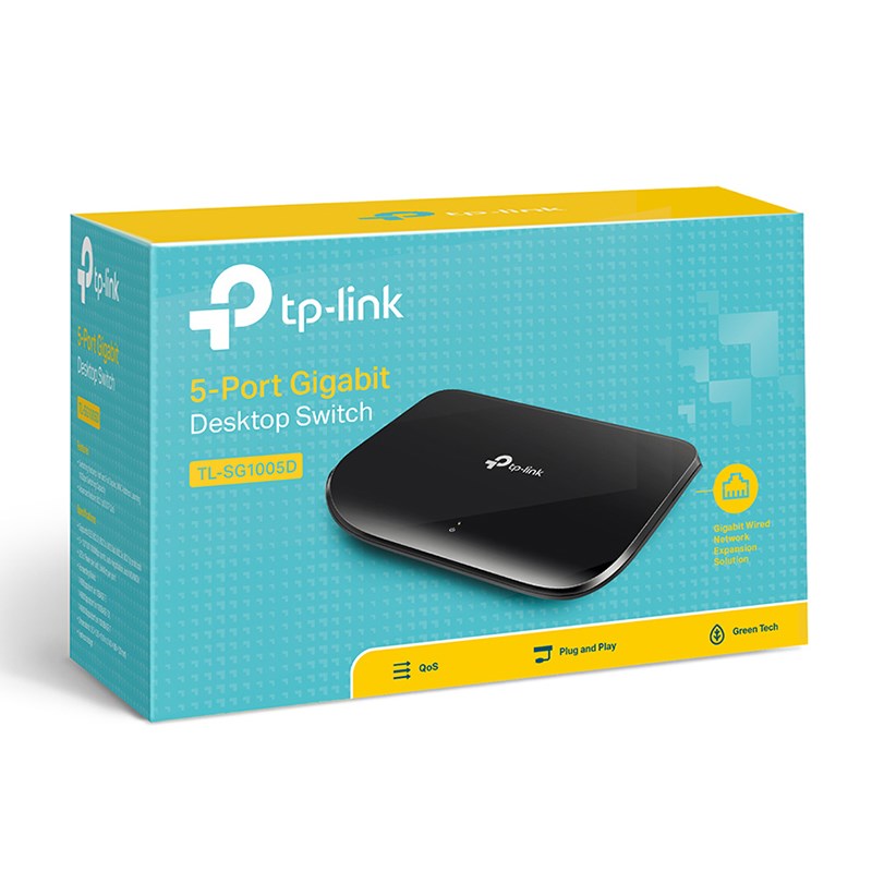 TP-LINK TL-SG1005D 5 Port Gigabit Switch(TL-SG1005D) - 2