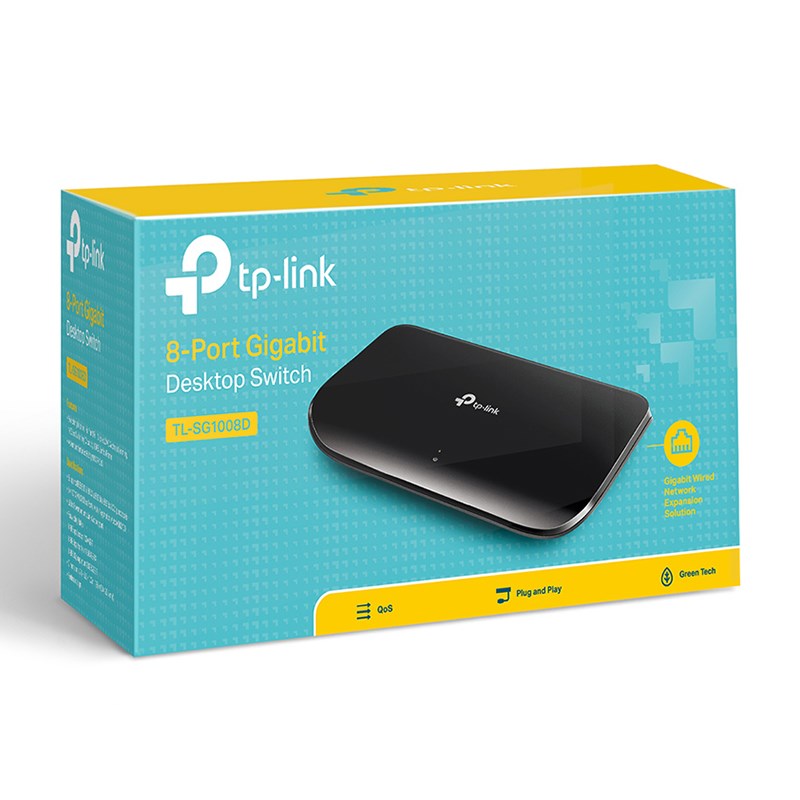 TP-LINK TL-SG1008D 8 Port Gigabit Switch(TL-SG1008D) - 2