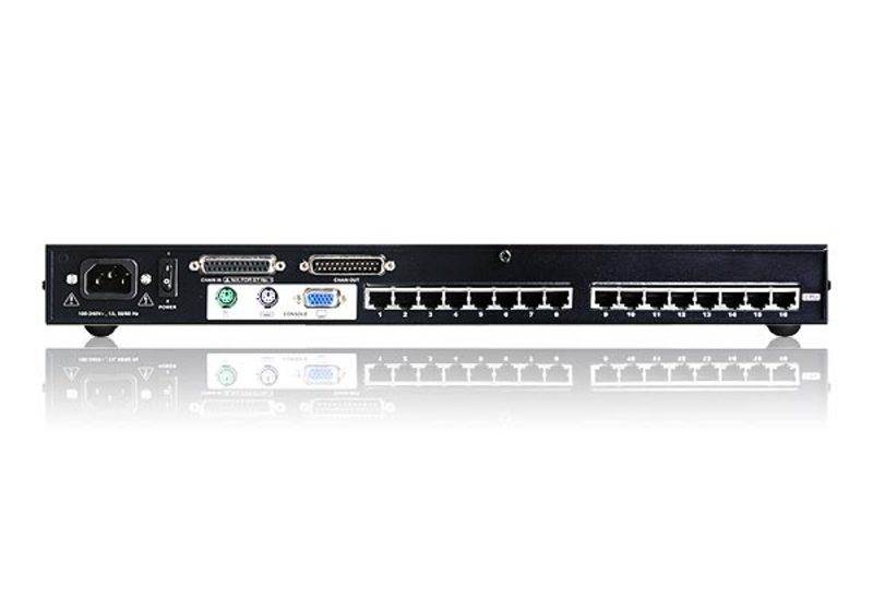 ATEN Altusen KH1516A 16 Port Cat 5 KVM Switch with Daisy-Chain Ports(KH1516A-AX-U) - 2
