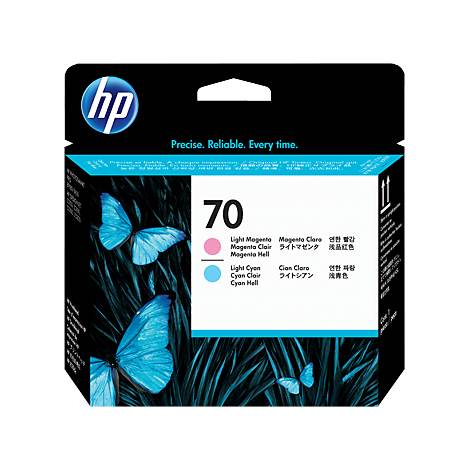 HP 70 130ml Light Magenta & Cyan Printhead (C9405A)(C9405A) - 1