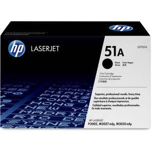 HP 51A Black Toner Cartridge (Q7551A)(Q7551A) - 1