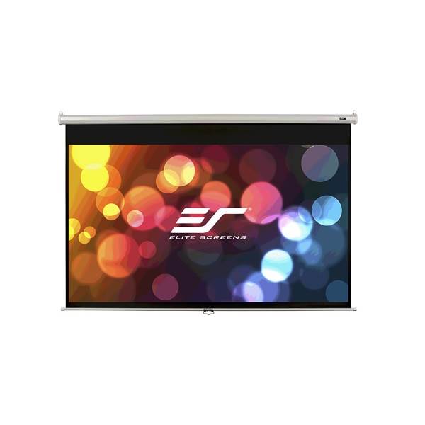 Elite Screens 100" Manual Pulldown Projector Screen 4:3 - 80.0"W x 60.0"H(M100NWV1) - 2