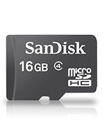 SanDisk 16GB microSDHC Memory Card - Class 4(SDSDQM-016G) - 1