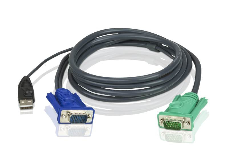 ATEN 2L-5205U USB KVM Cable with 3 in 1 SPHD - 5.0m(2L-5205U) - 1