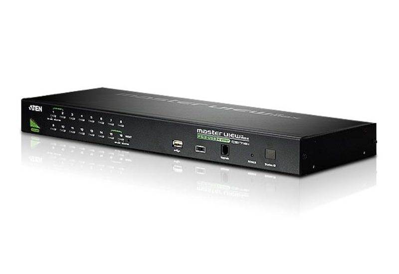 ATEN CS1716A 16 Port PS/2-USB VGA KVM Switch with Daisy-Chain Ports(CS1716A-AT-U) - 1