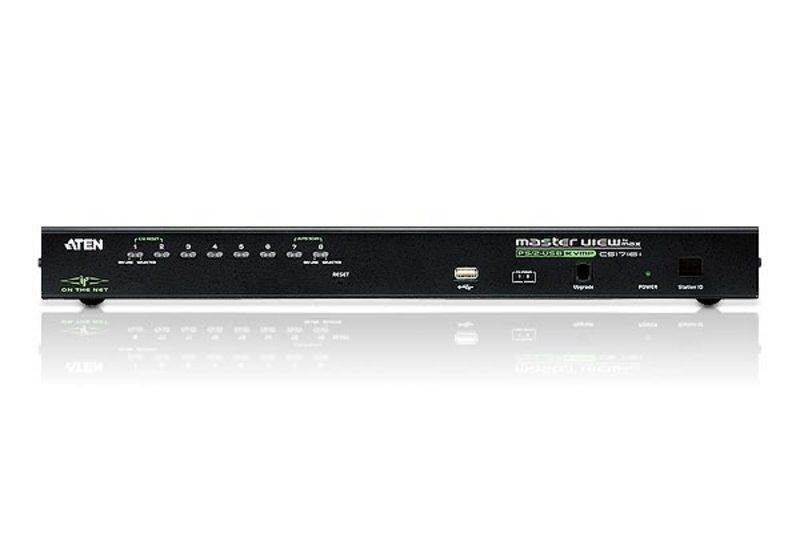 ATEN CS1708i 1 Local/Remote Share Access 8 Port PS/2-USB VGA KVM over IP Switch(CS1708I-AT-U) - 2