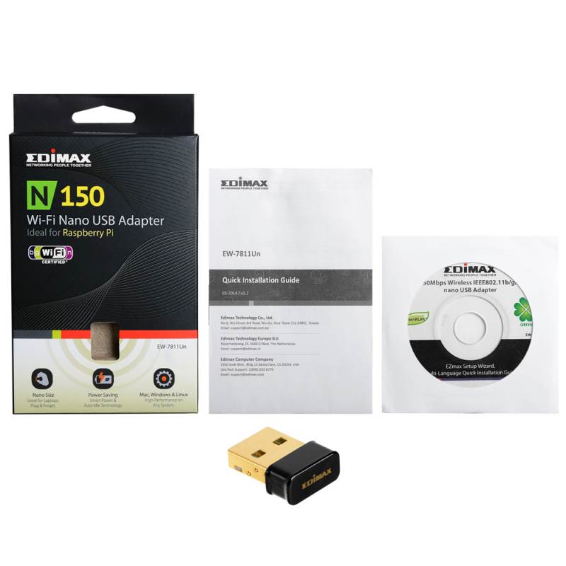 Edimax EW-7811Un 150Mbps Wireless USB Adapter(EW-7811Un) - 3