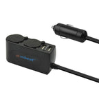 Mbeat 3A/15W Dual Port USB and Cigarette Lighter Charger(USB-C202) - 1