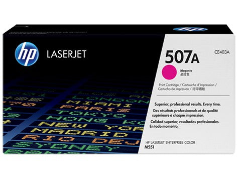 HP 507A Magenta LaserJet Toner Cartridge (CE403A)(CE403A) - 1
