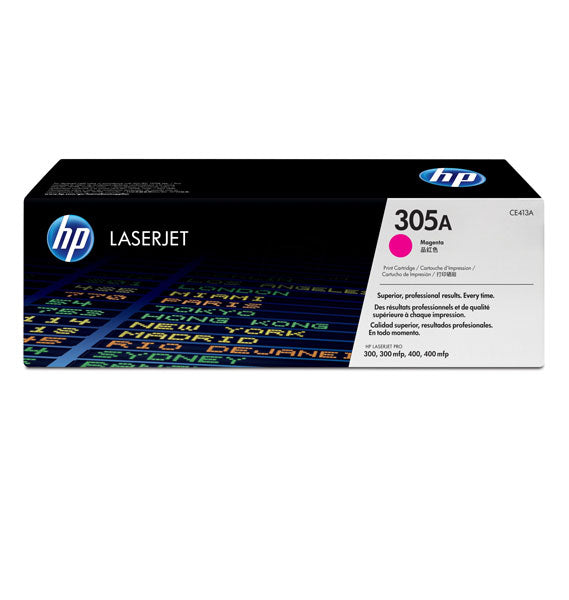 HP 305A Magenta LaserJet Toner Cartridge (CE413A)(CE413A) - 1