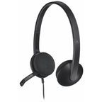Logitech H340 USB Headset Black(981-000477) - 1
