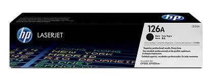 HP 126A Black LaserJet Toner Cartridge (CE310A)(CE310A) - 1
