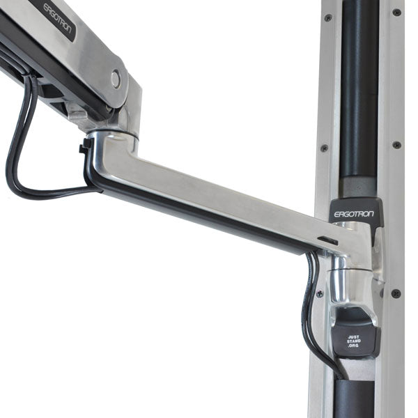 Ergotron LX Sit-Stand Keyboard Arm - Polished(45-354-026) - 4