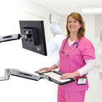 Ergotron LX Sit-Stand Keyboard Arm - Polished(45-354-026) - 5