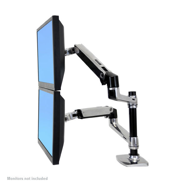 Ergotron 45-248-026 LX Dual Stacking Arm(45-248-026) - 1
