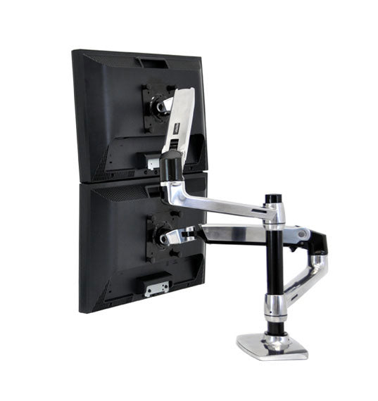 Ergotron 45-248-026 LX Dual Stacking Arm(45-248-026) - 3