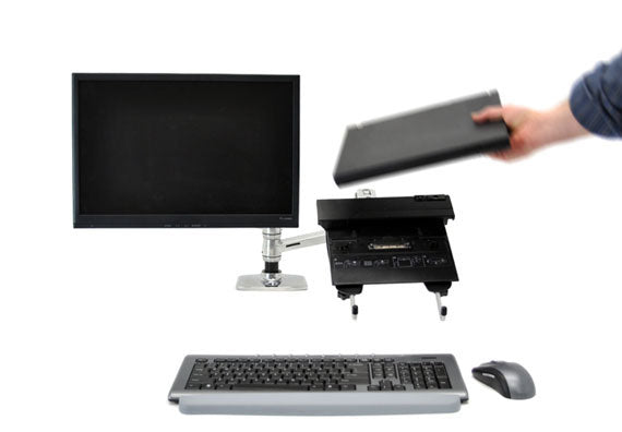 Ergotron 45-248-026 LX Dual Stacking Arm(45-248-026) - 5