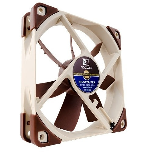 Noctua NF-S12A FLX 120mm Fan(NF-S12A-FLX) - 1