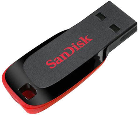 SanDisk 64GB CZ50 Cruzer Blade USB Flash Drive(SDCZ50-064G) - 1