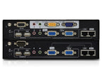 ATEN CE775 USB VGA Dual View Cat5 KVM Extender with Deskew - 1280x1024 at 300m(CE775-AT-U) - 2