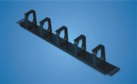 Astrotek Black 1U cable management - Metal(ATP-CM1U-M) - 1